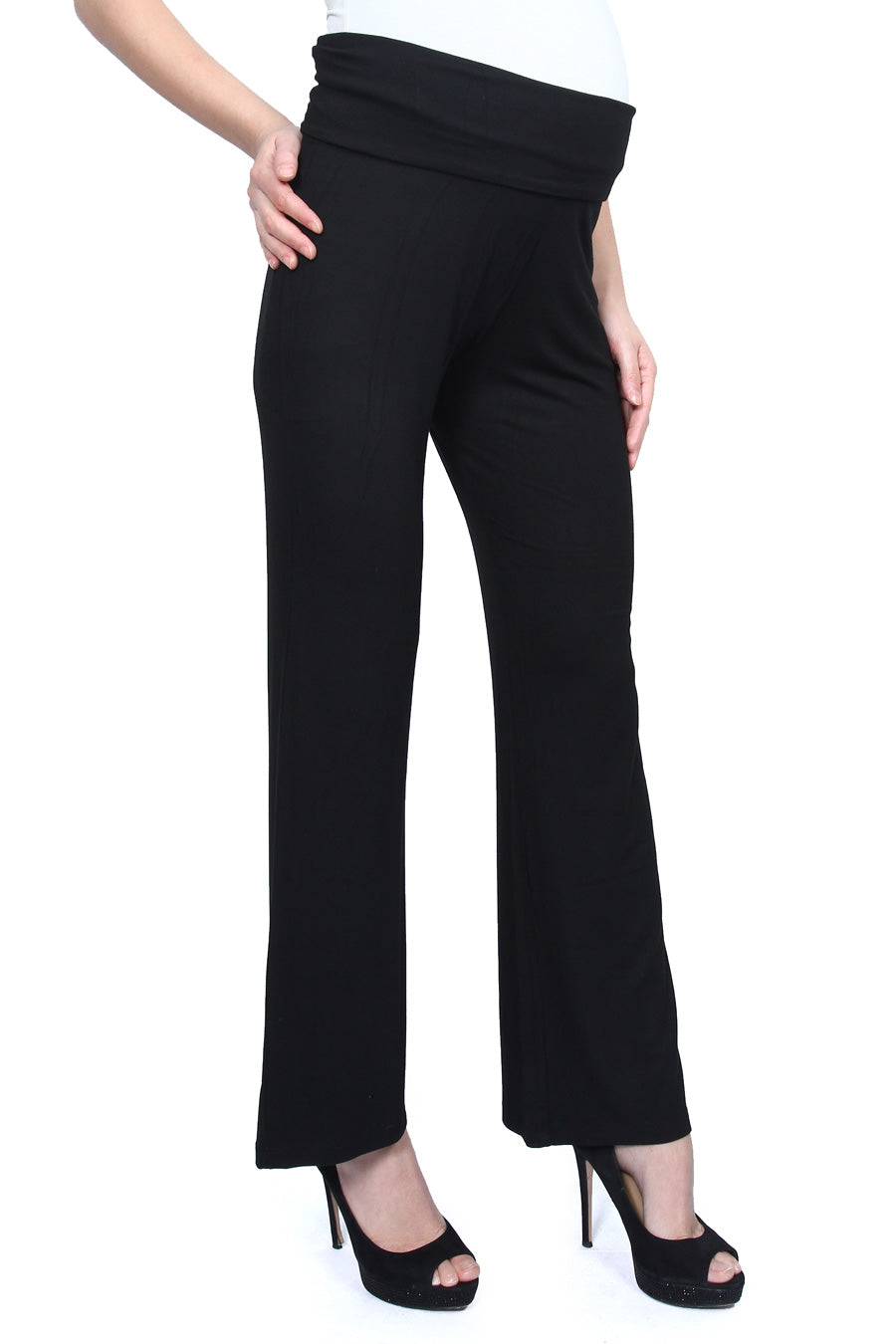 Maternity Roll Panel Pants