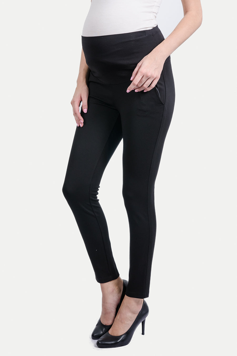 Maternity Slim Fit Ponte Pants