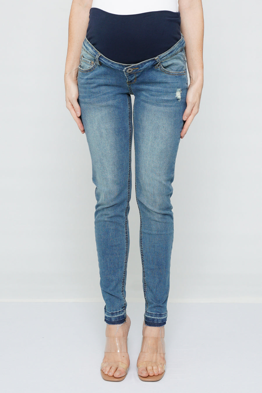 Full Panel Skinny Jeans