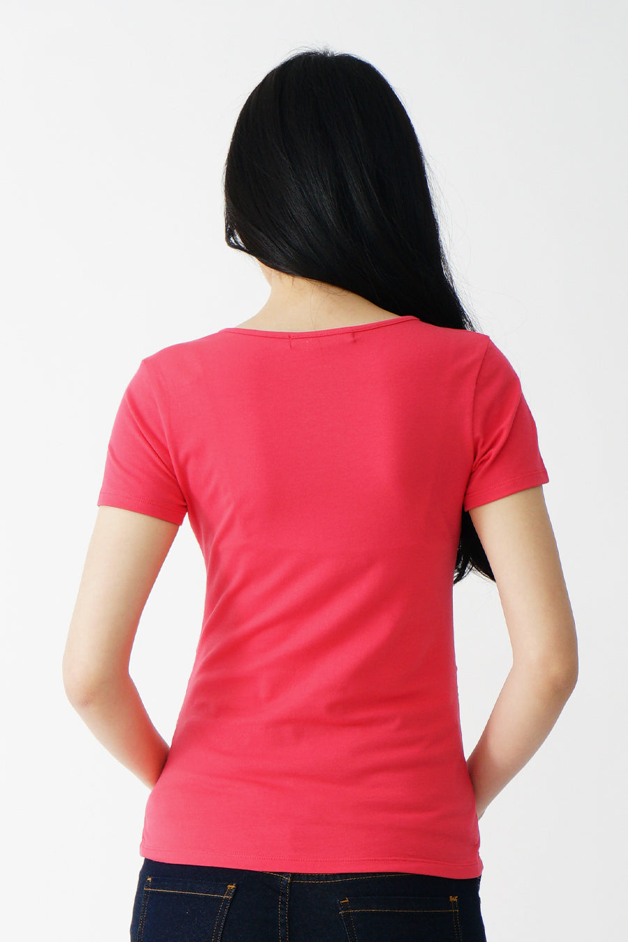Perfect Fit S/S R-Neck Maternity Top