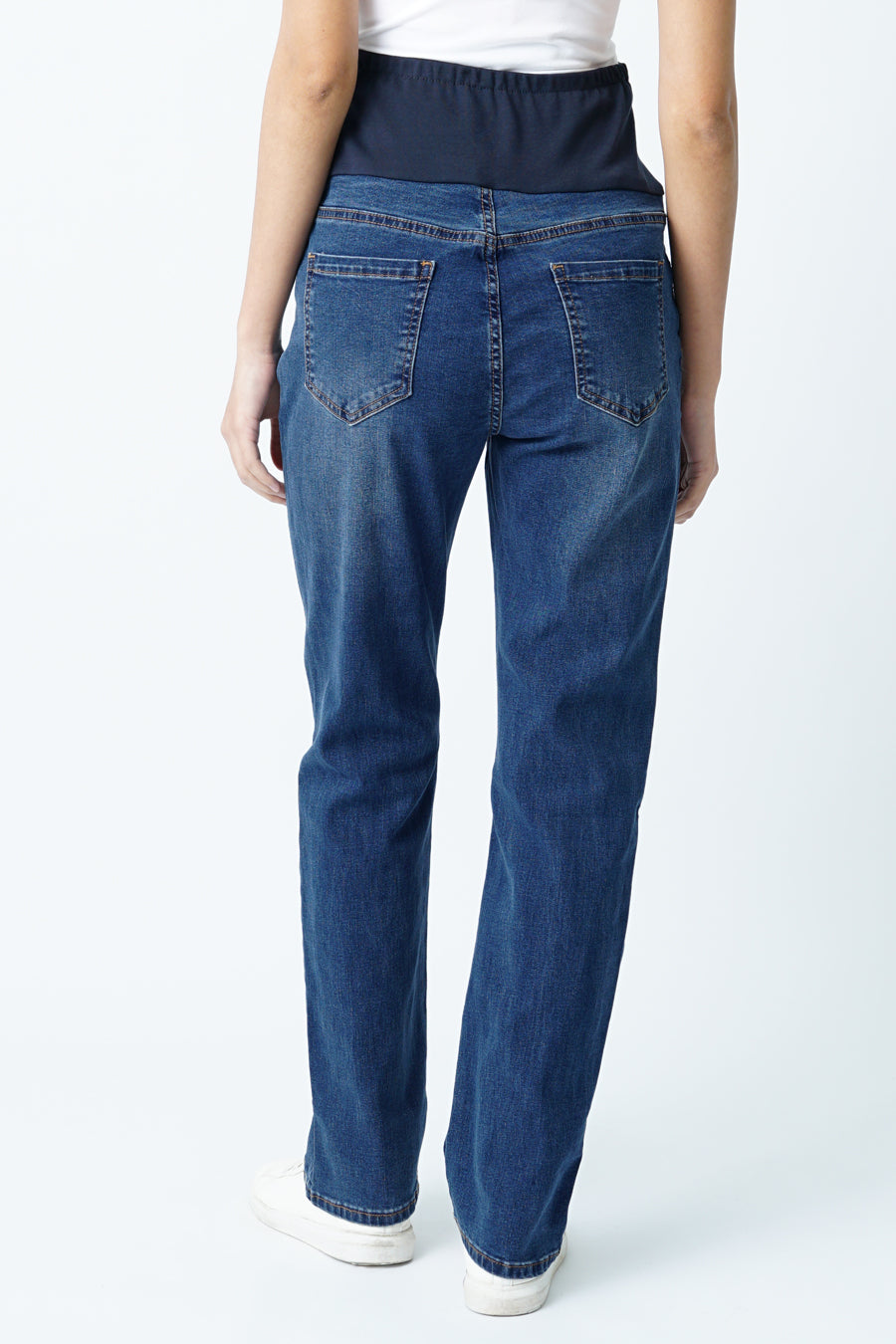 Maternity Full Panel Relaxed Fit Jeans