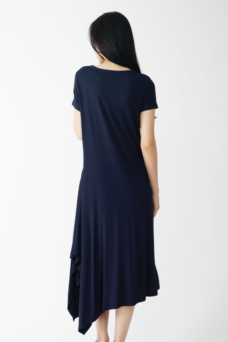 Asymmetric Hem Dress