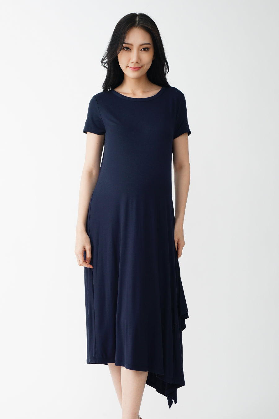 Asymmetric Hem Dress