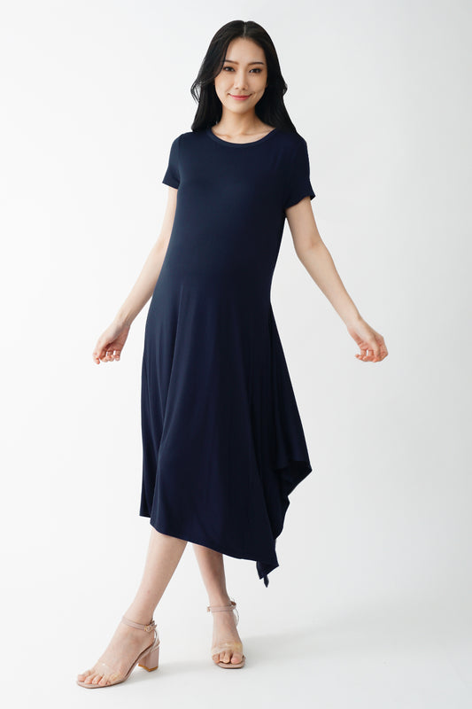 Asymmetric Hem Dress