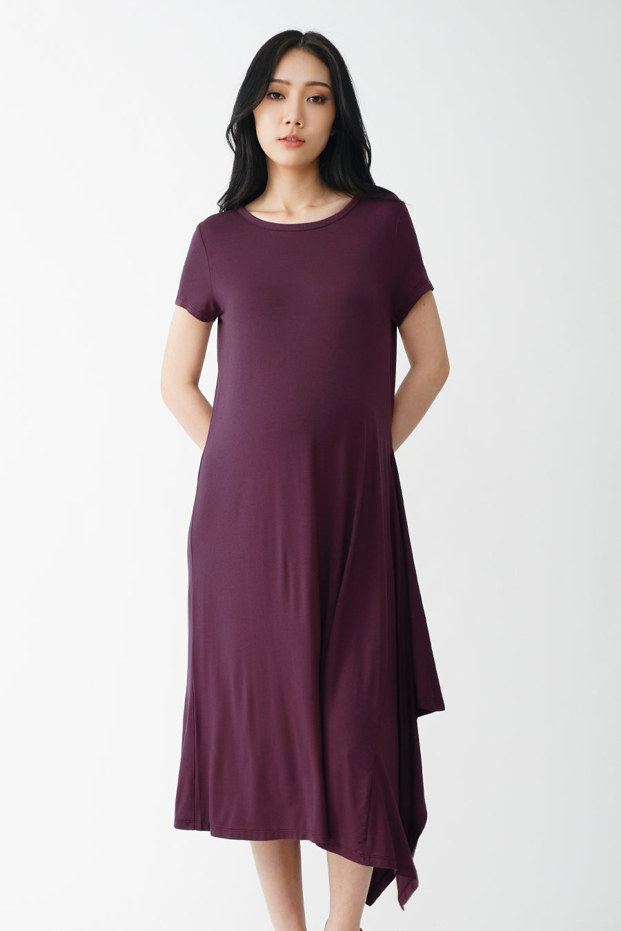 Asymmetric Hem Dress
