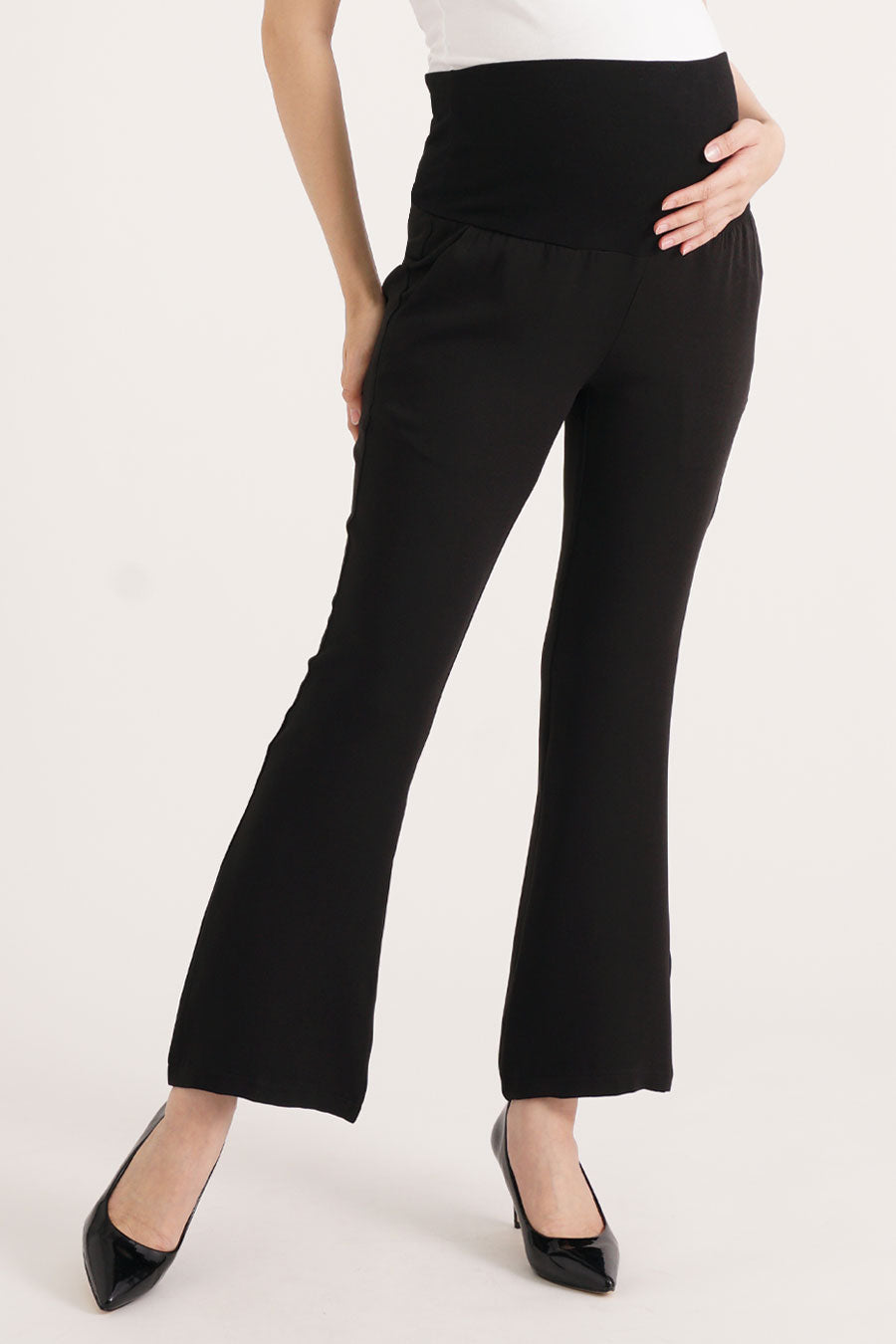 Maternity Full Panel Boot Leg Pants