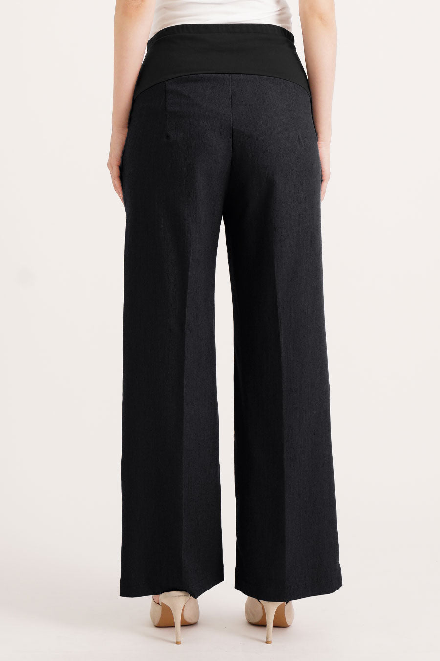 Maternity Full Panel Wide Leg Pants