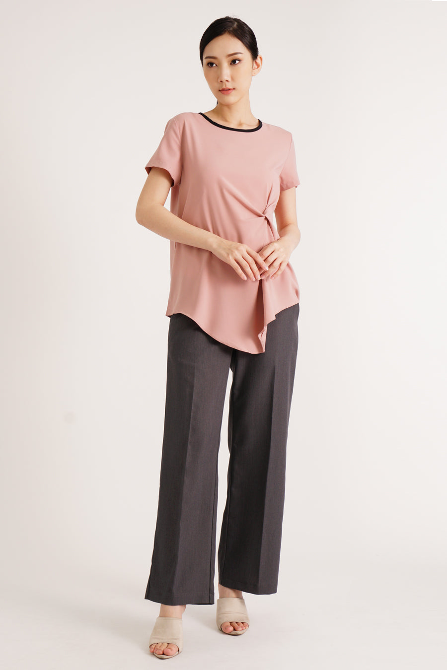 Maternity Twist Detail Blouse