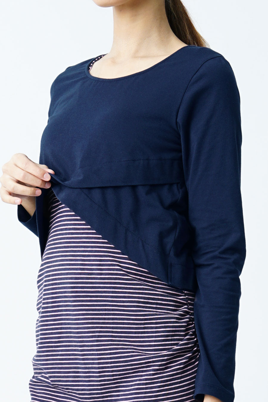 Maternity Two Piece Nursing Dress