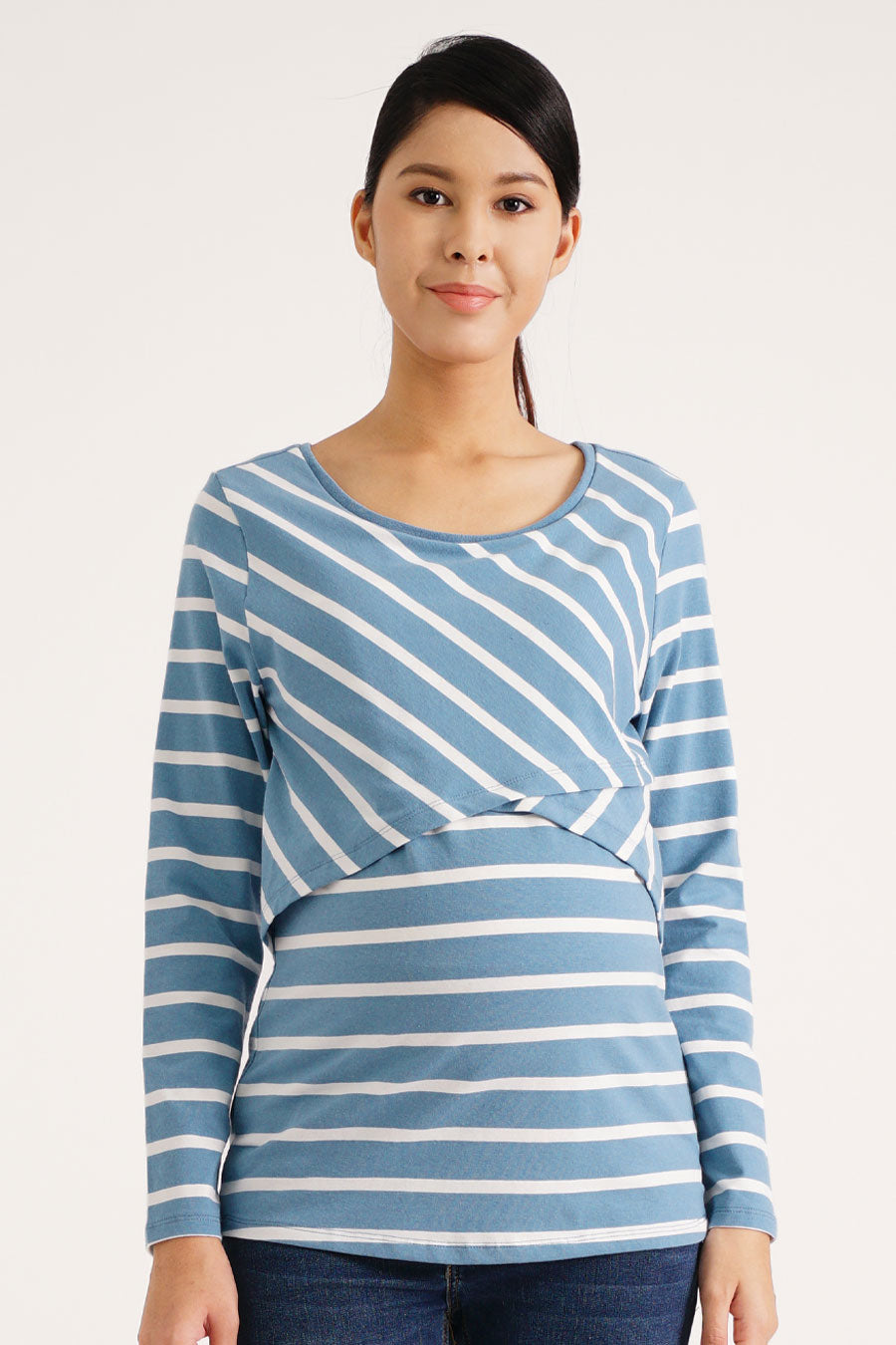 Overlay L/S Nursing Top