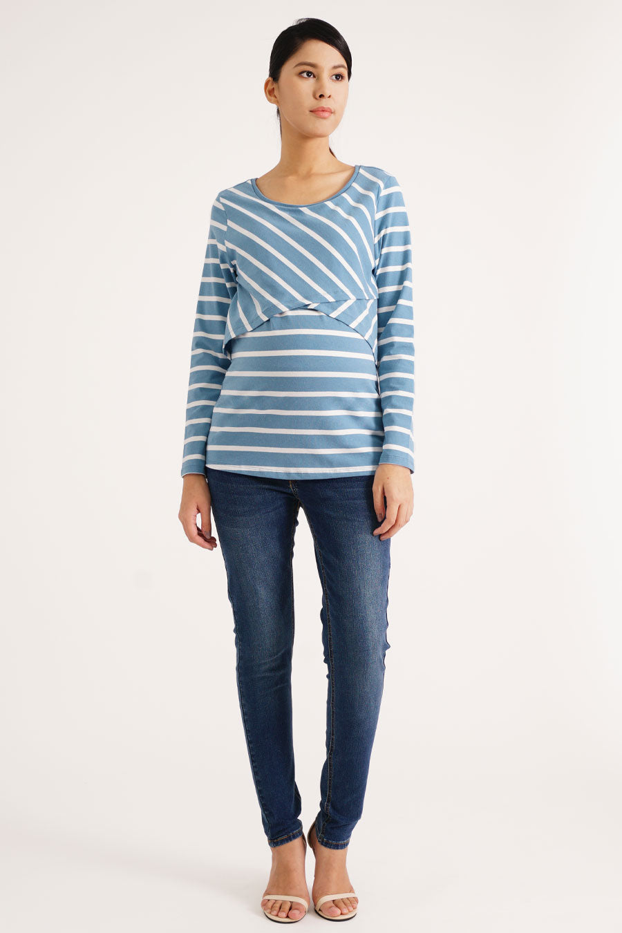 Overlay L/S Nursing Top