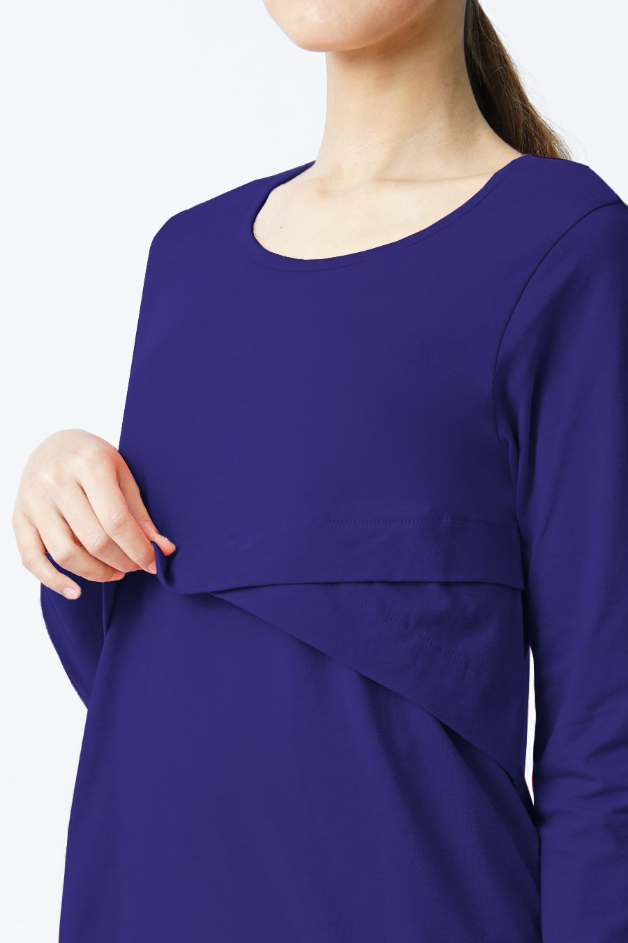 Overlay L/S Nursing Top
