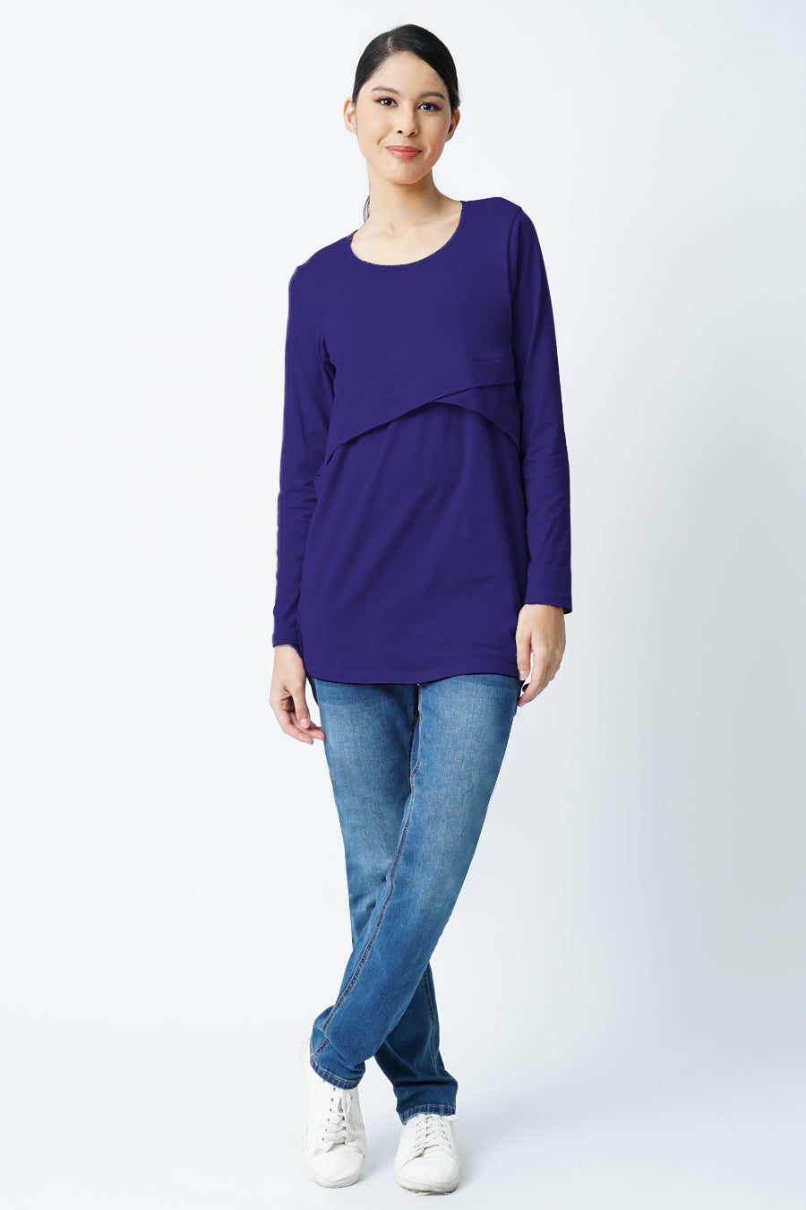 Overlay L/S Nursing Top