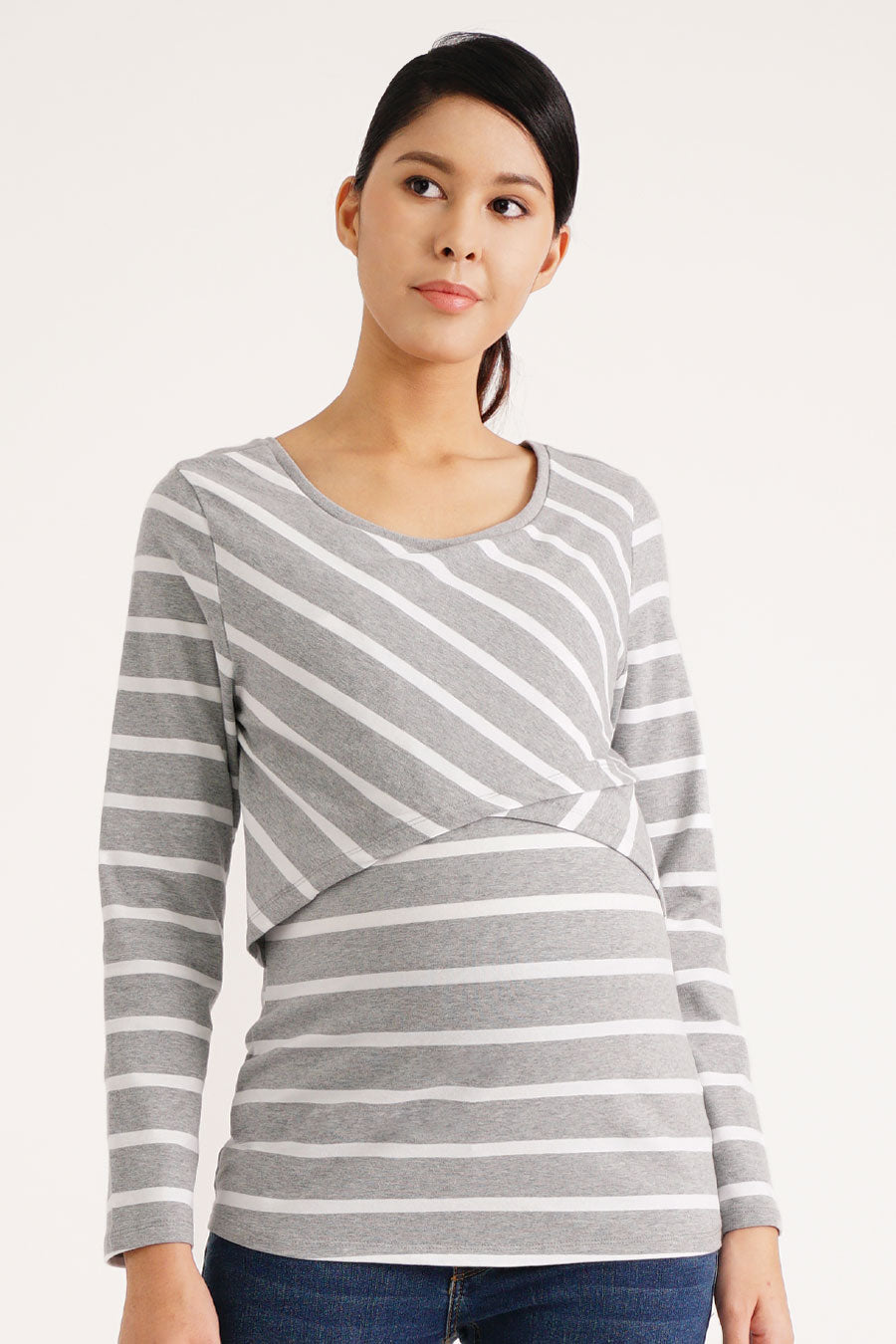 Overlay L/S Nursing Top