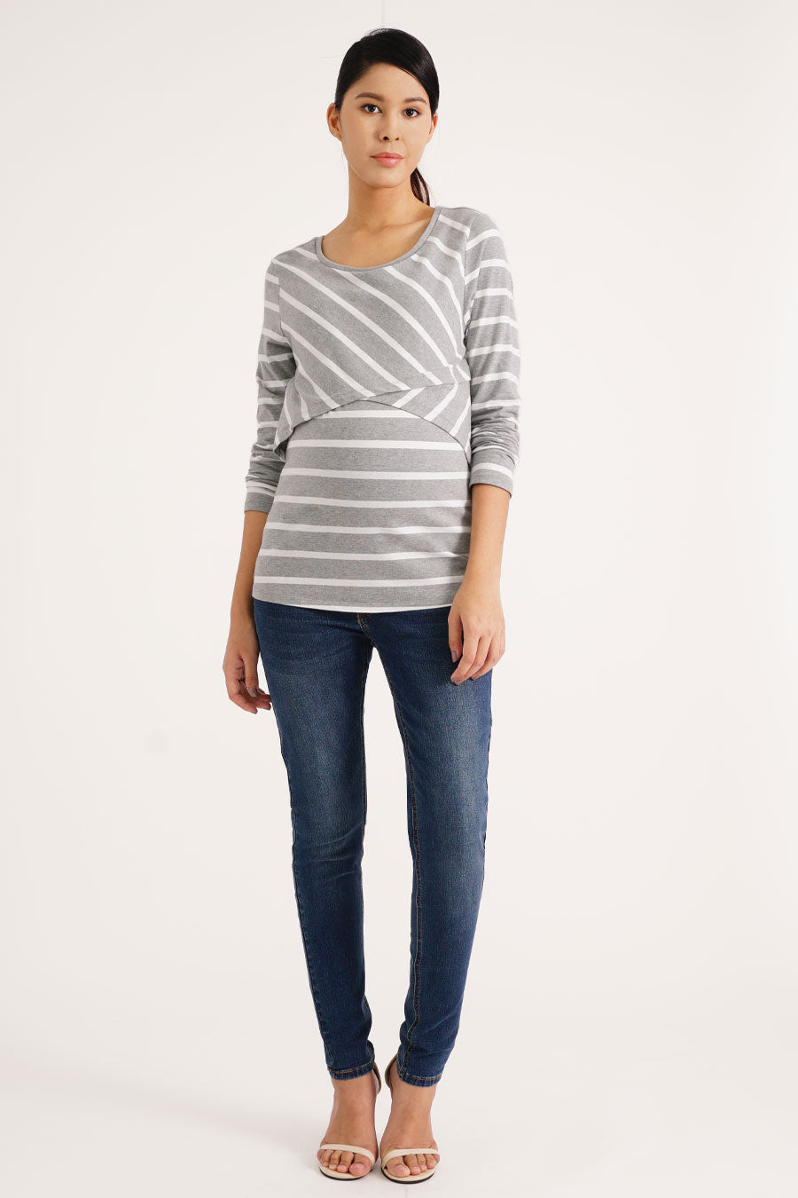 Overlay L/S Nursing Top