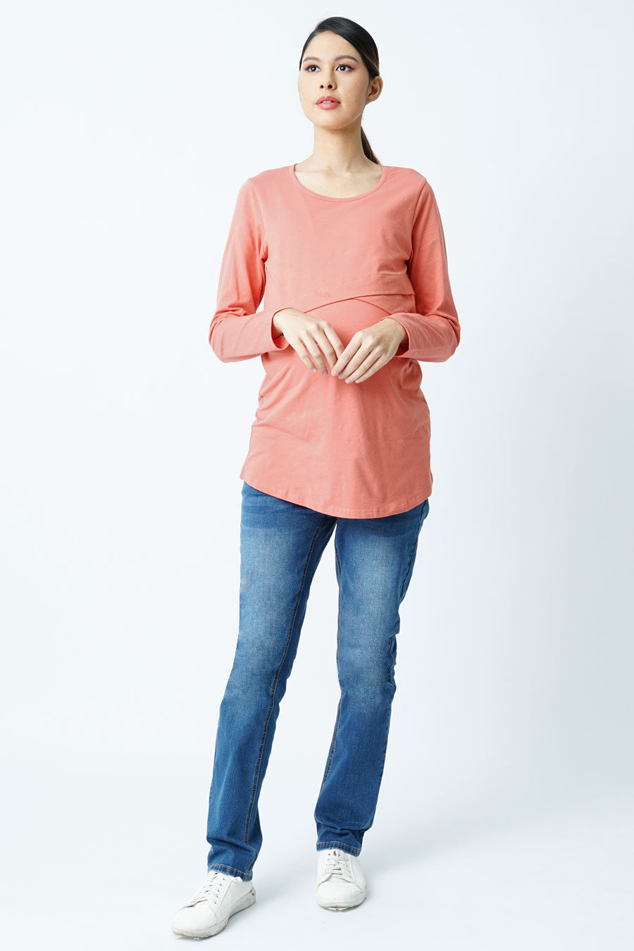 Overlay L/S Nursing Top