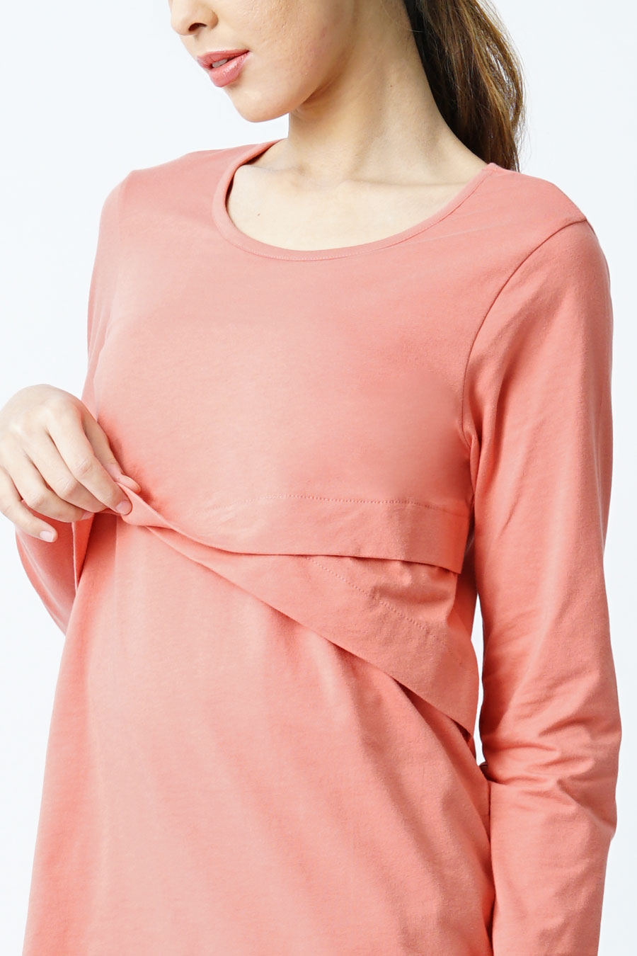 Overlay L/S Nursing Top