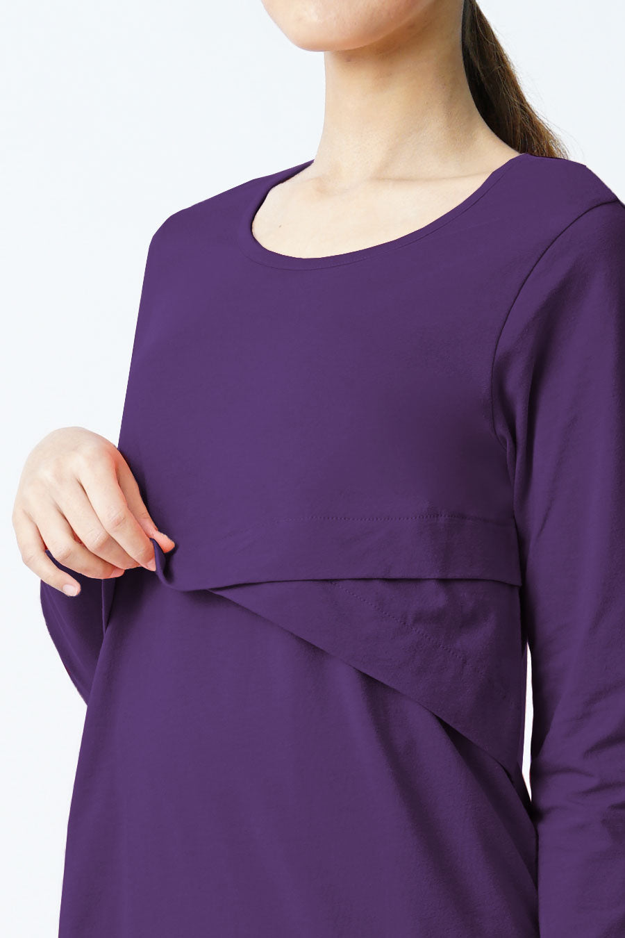 Overlay L/S Nursing Top