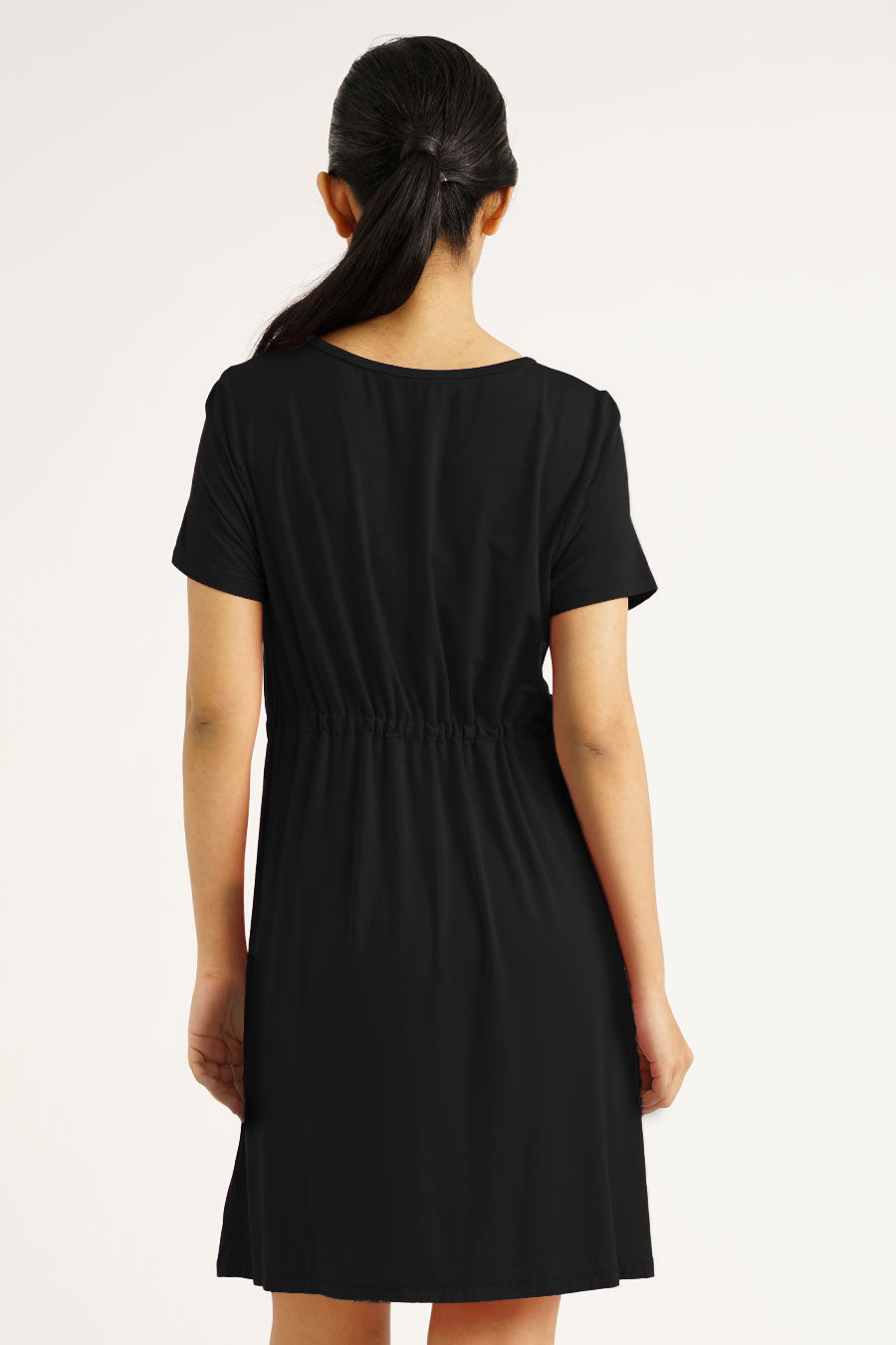 Maternity Drawstring Dress