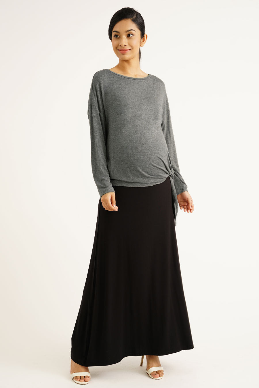 Maternity Side Tie Top