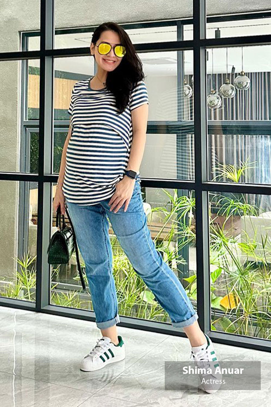 Maternity Full Panel Mom Jeans