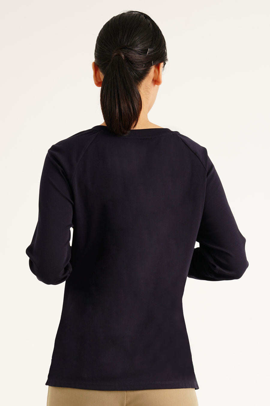 Colour Block Nursing Top