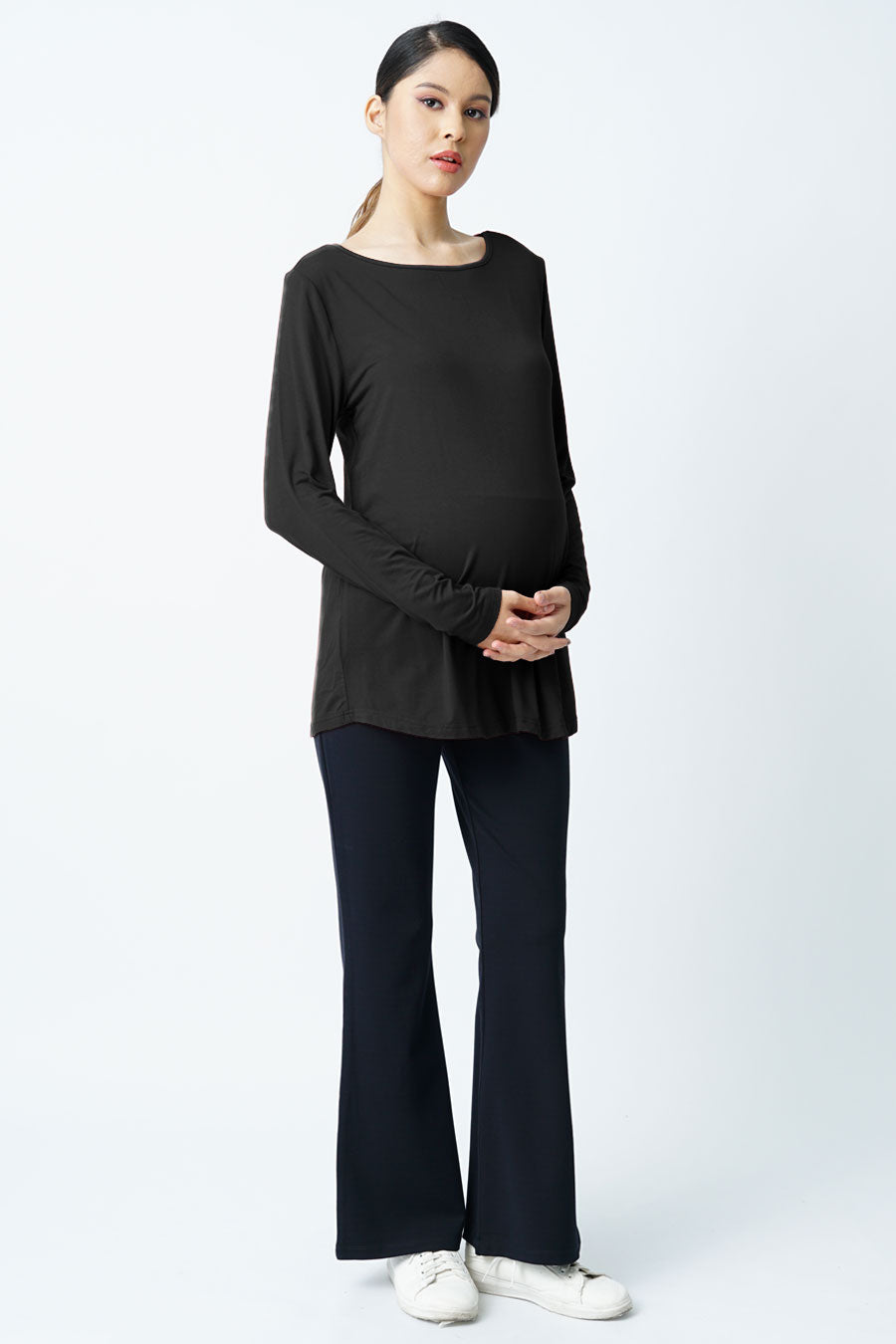 Long Sleeve Maternity Top
