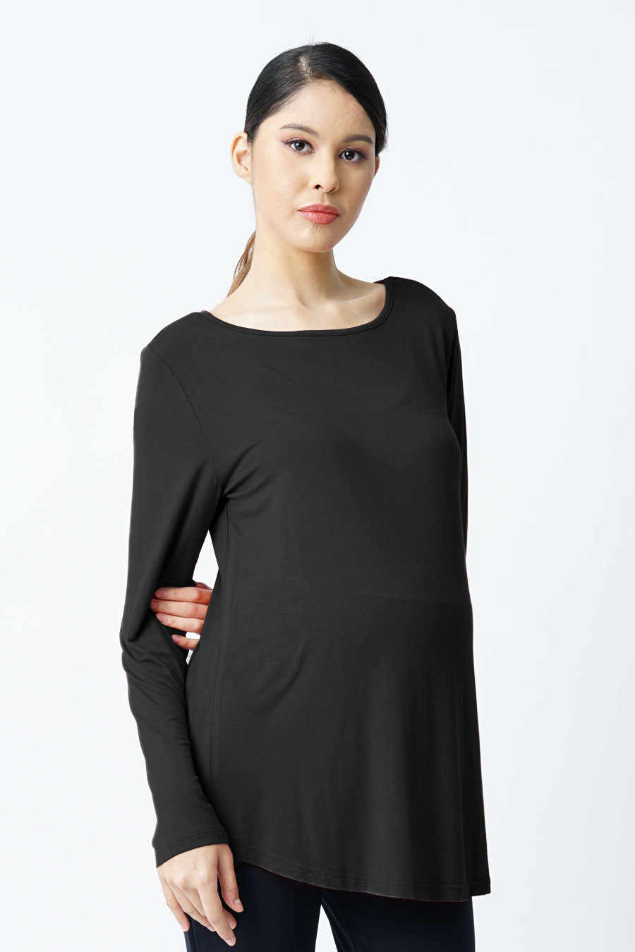 Long Sleeve Maternity Top