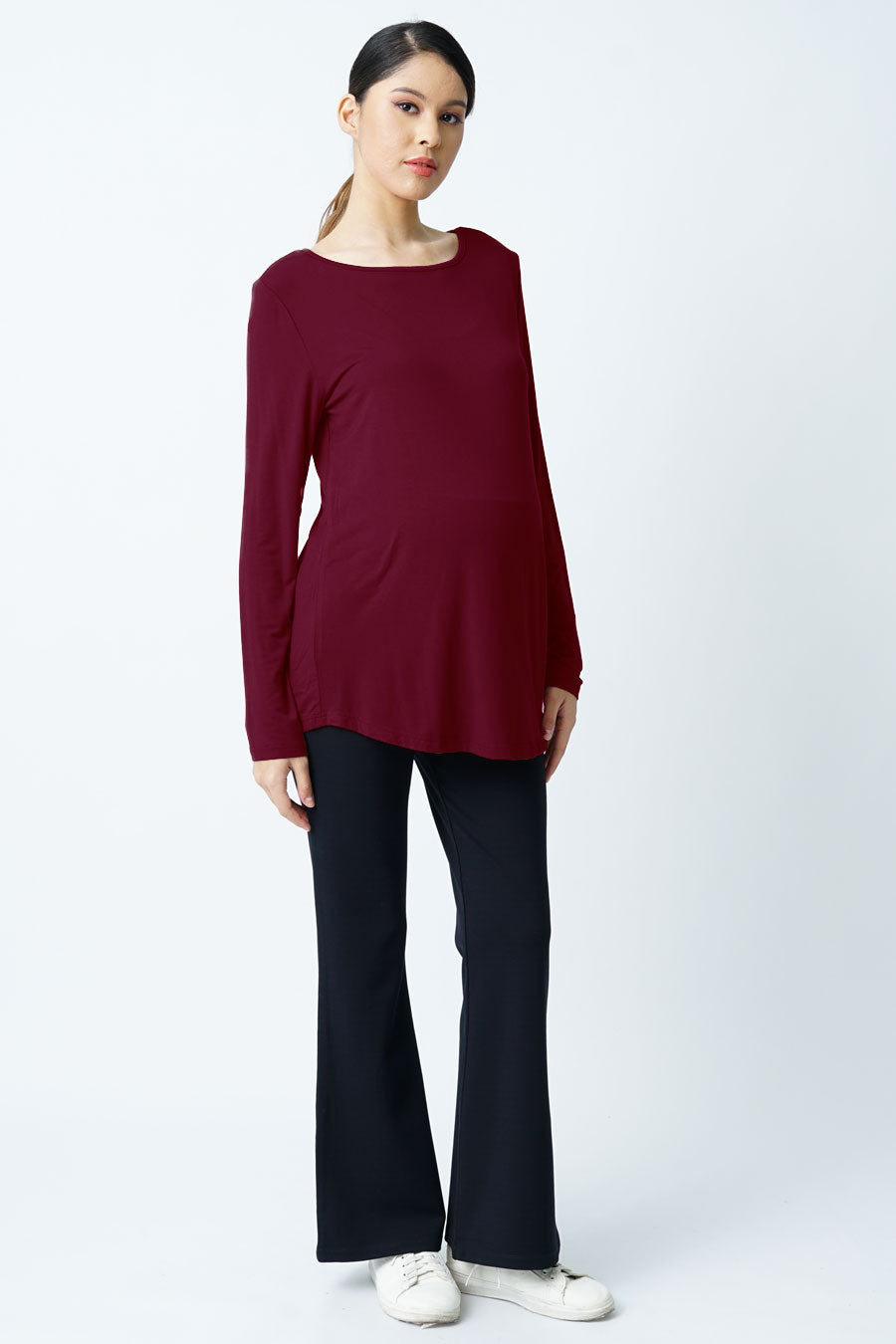 Long Sleeve Maternity Top