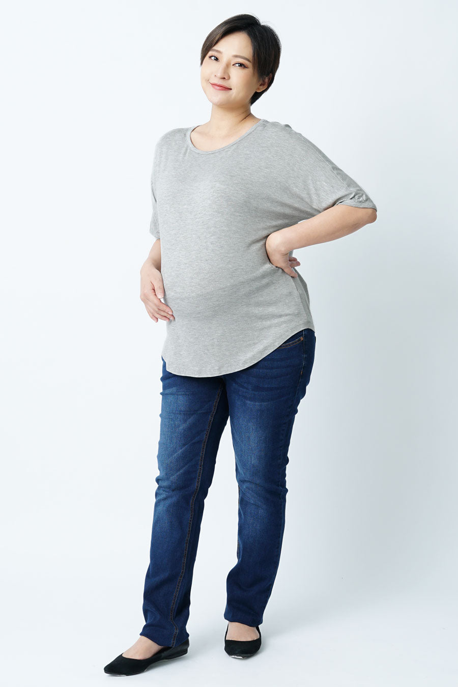 Short Sleeve Maternity Top