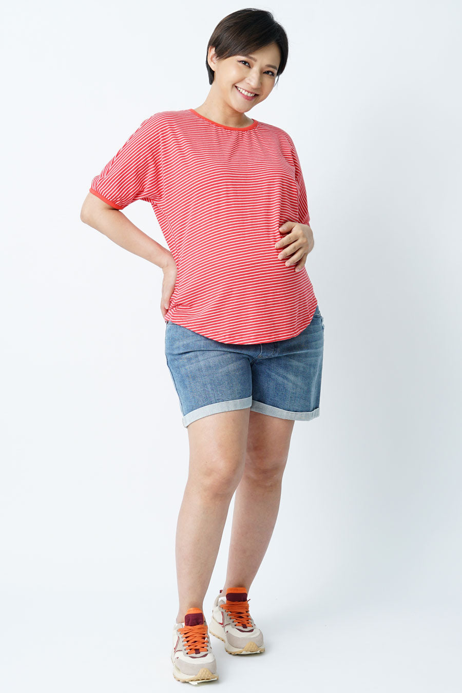 Short Sleeve Maternity Top