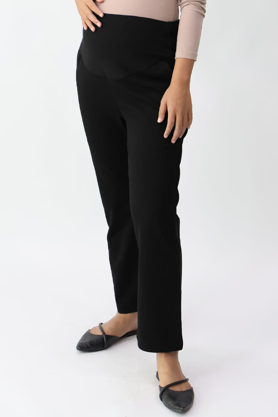 Full Panel Stretchable Straight Ankle Leg Pants