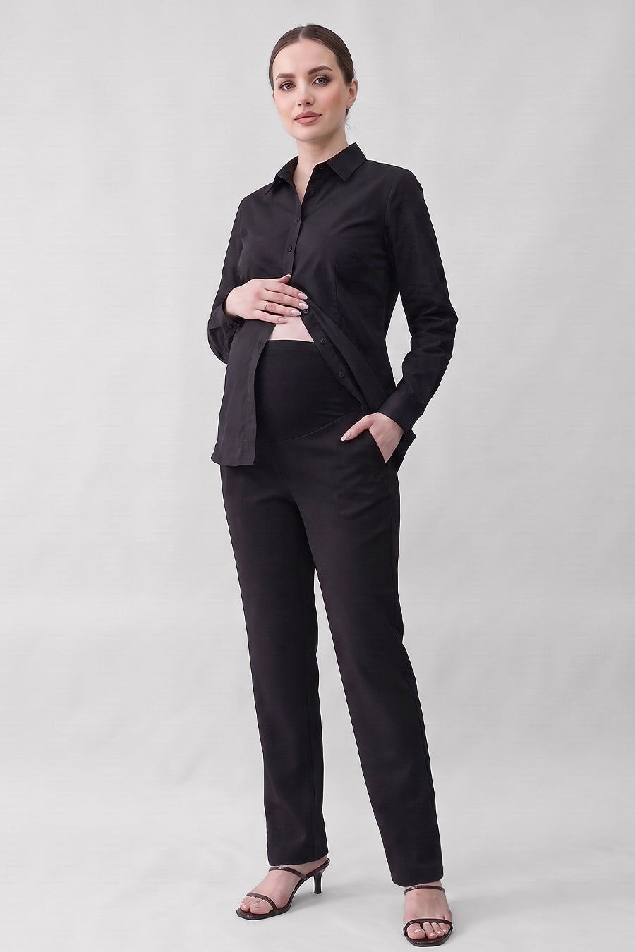 Full Panel Straight Leg Pants