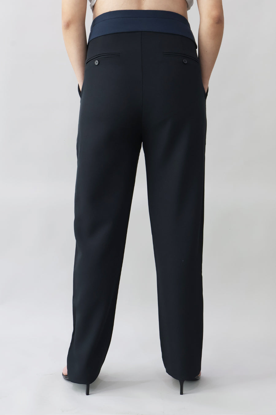 Full Panel Straight Leg Pants