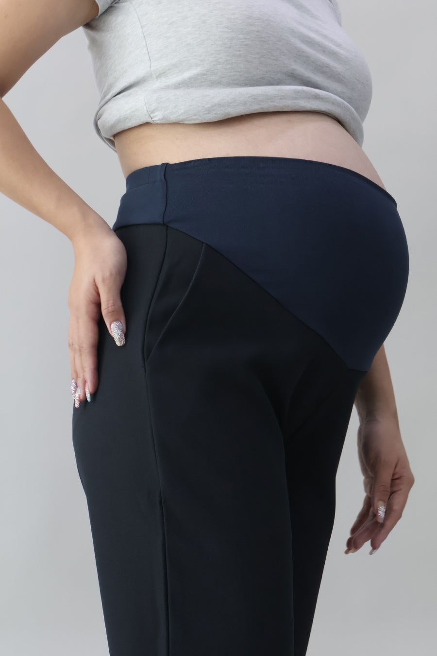 Full Panel Straight Leg Pants