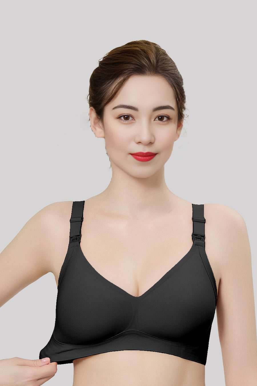 3D Water Drop Cup Antibacterial Seamless Nursing Bra