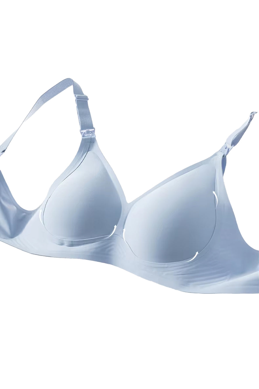 Antibacterial Silky Seamless Nursing Bra