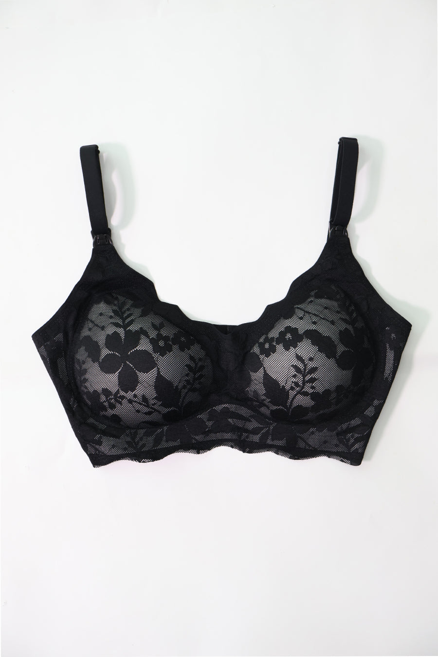 Antibacterial Lace Nursing Bra