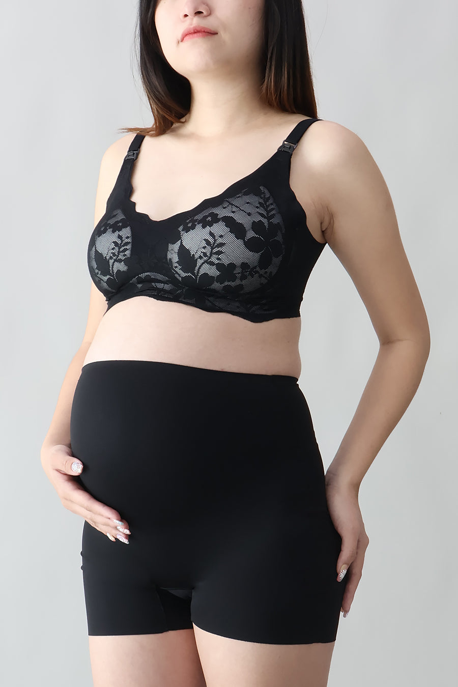 Antibacterial Lace Nursing Bra