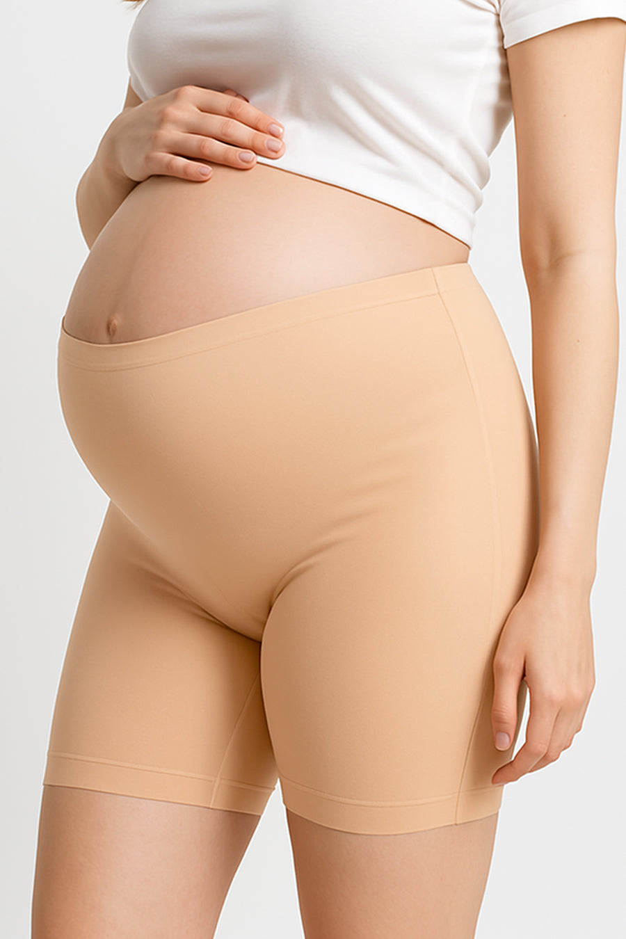 Antibacterial Seamless Maternity Support Underpants