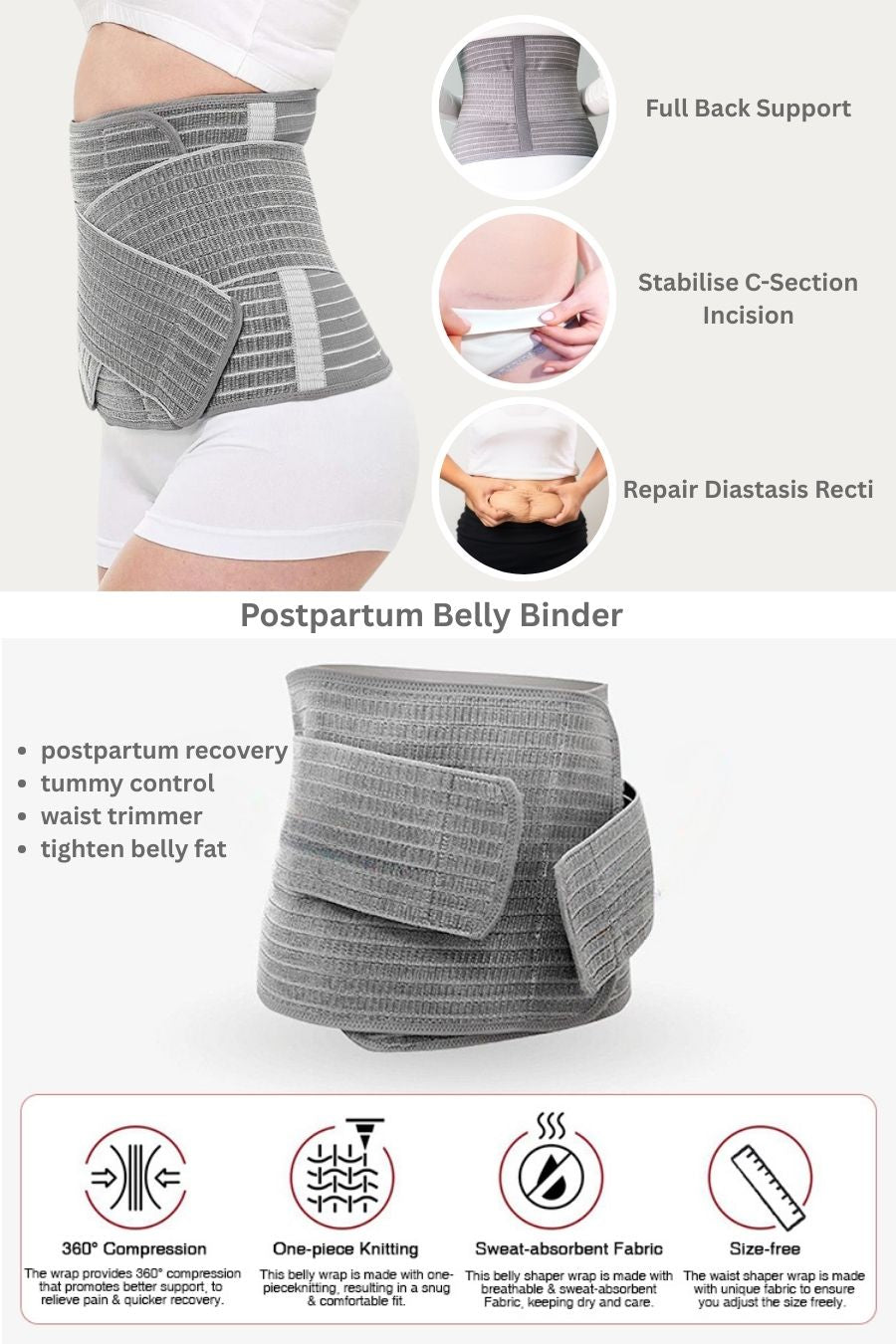 Postpartum Belly Binder
