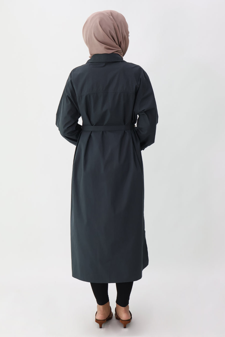 Nursing Long Sleeve Shirt Dress