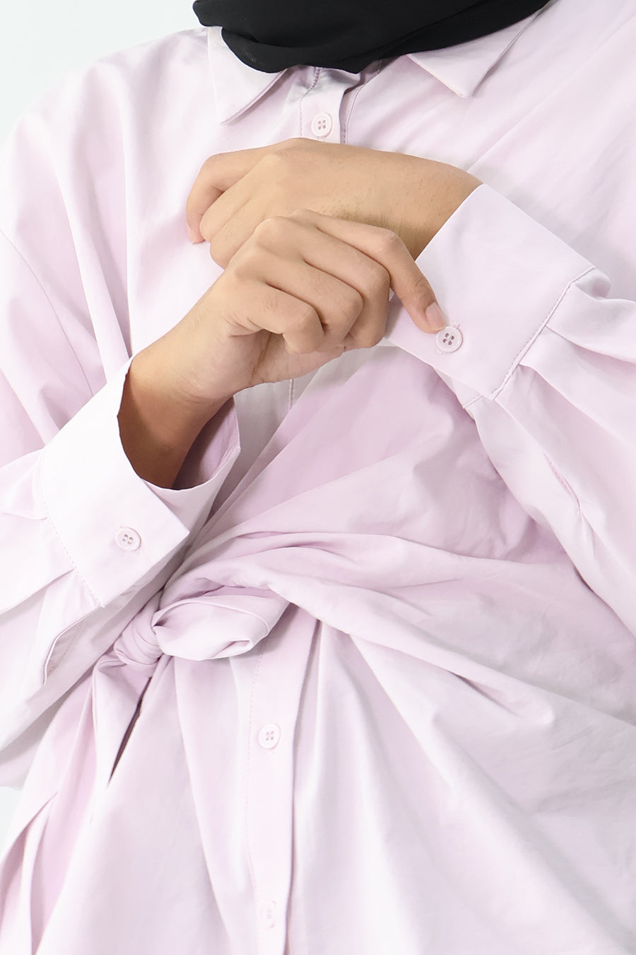 Long Sleeve Nursing Wrap Shirt