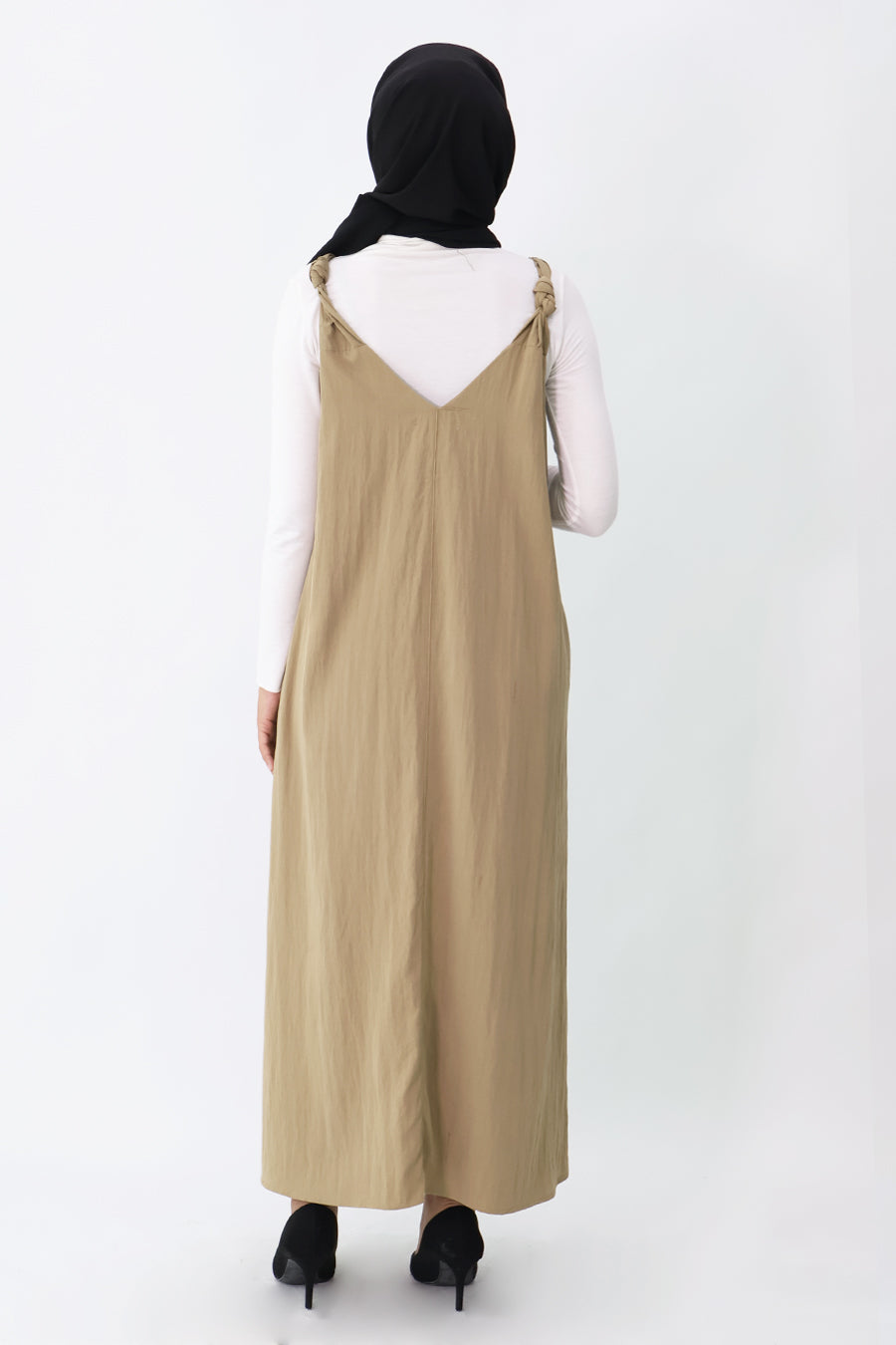 Knot-Strap Long Dress
