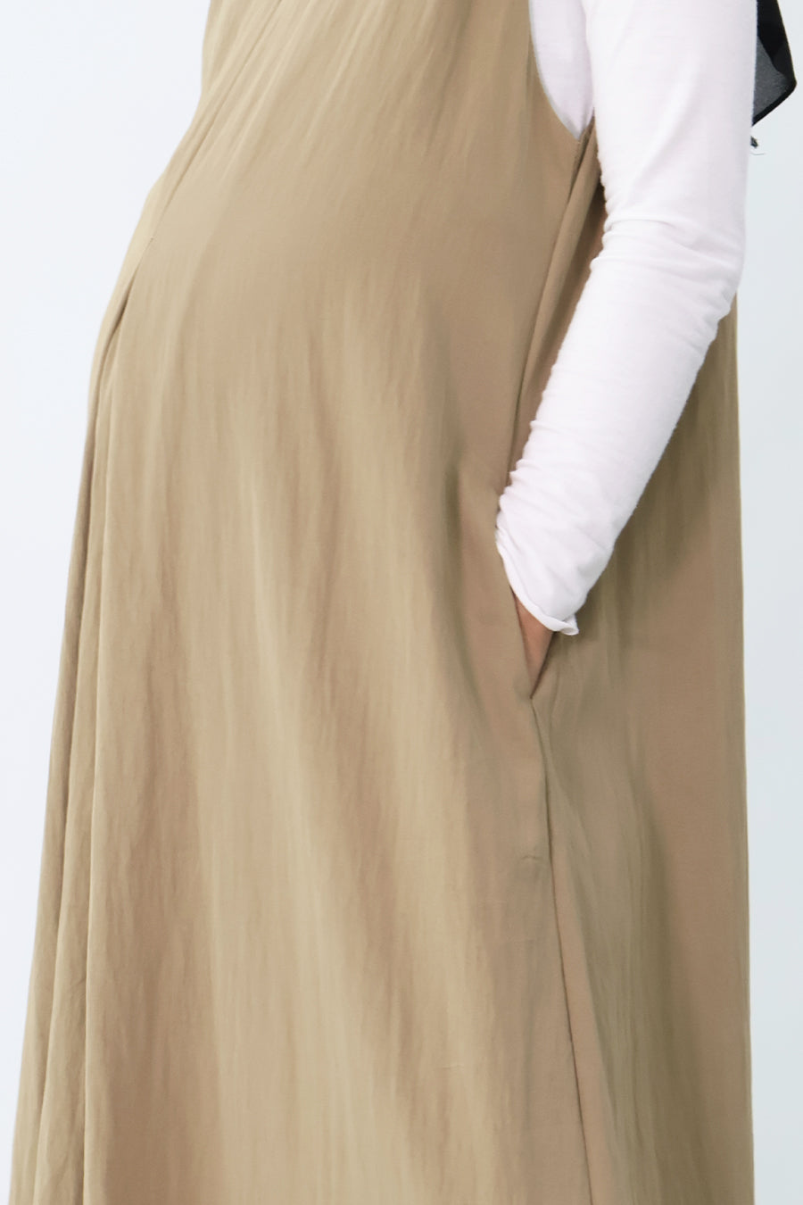 Knot-Strap Long Dress