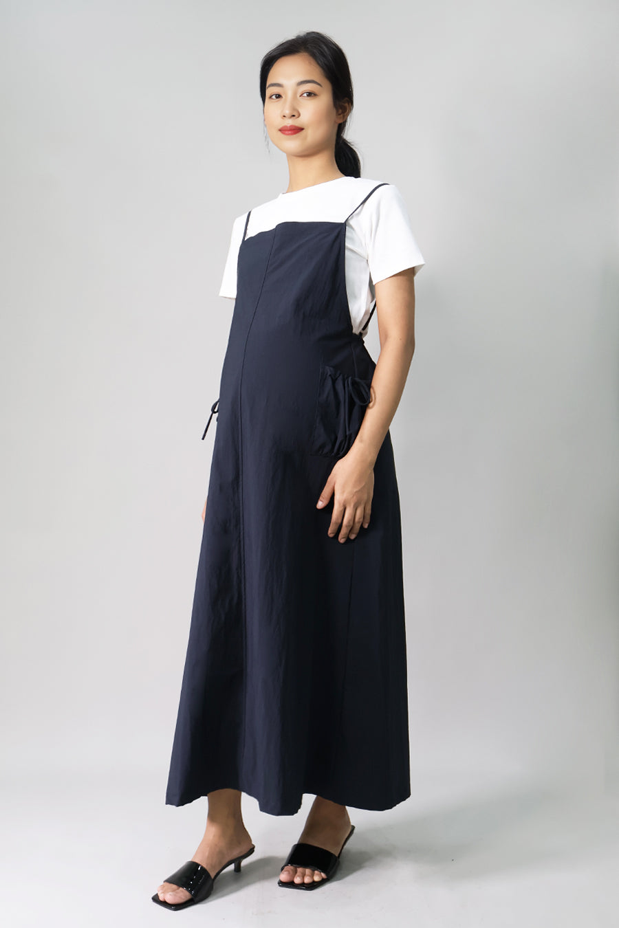 Midi Overall Dress