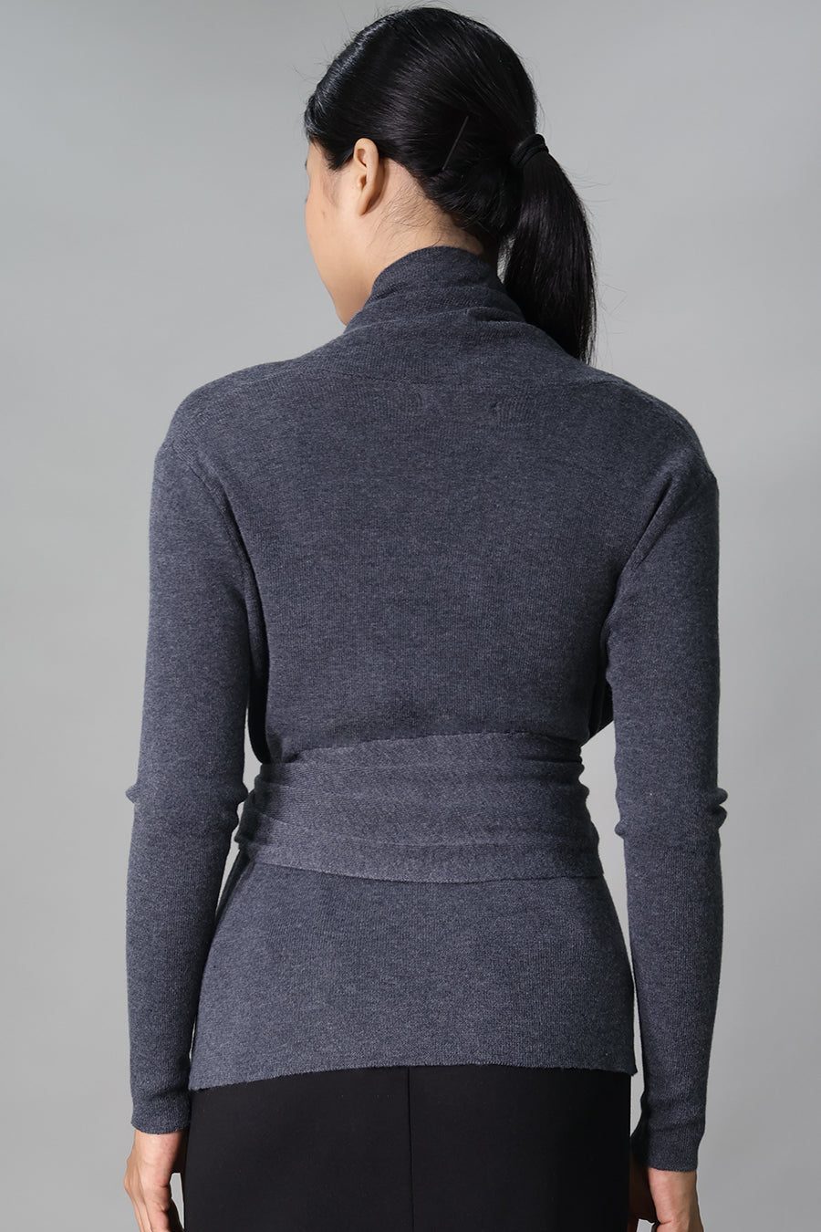 Maternity Wrap Knit Top