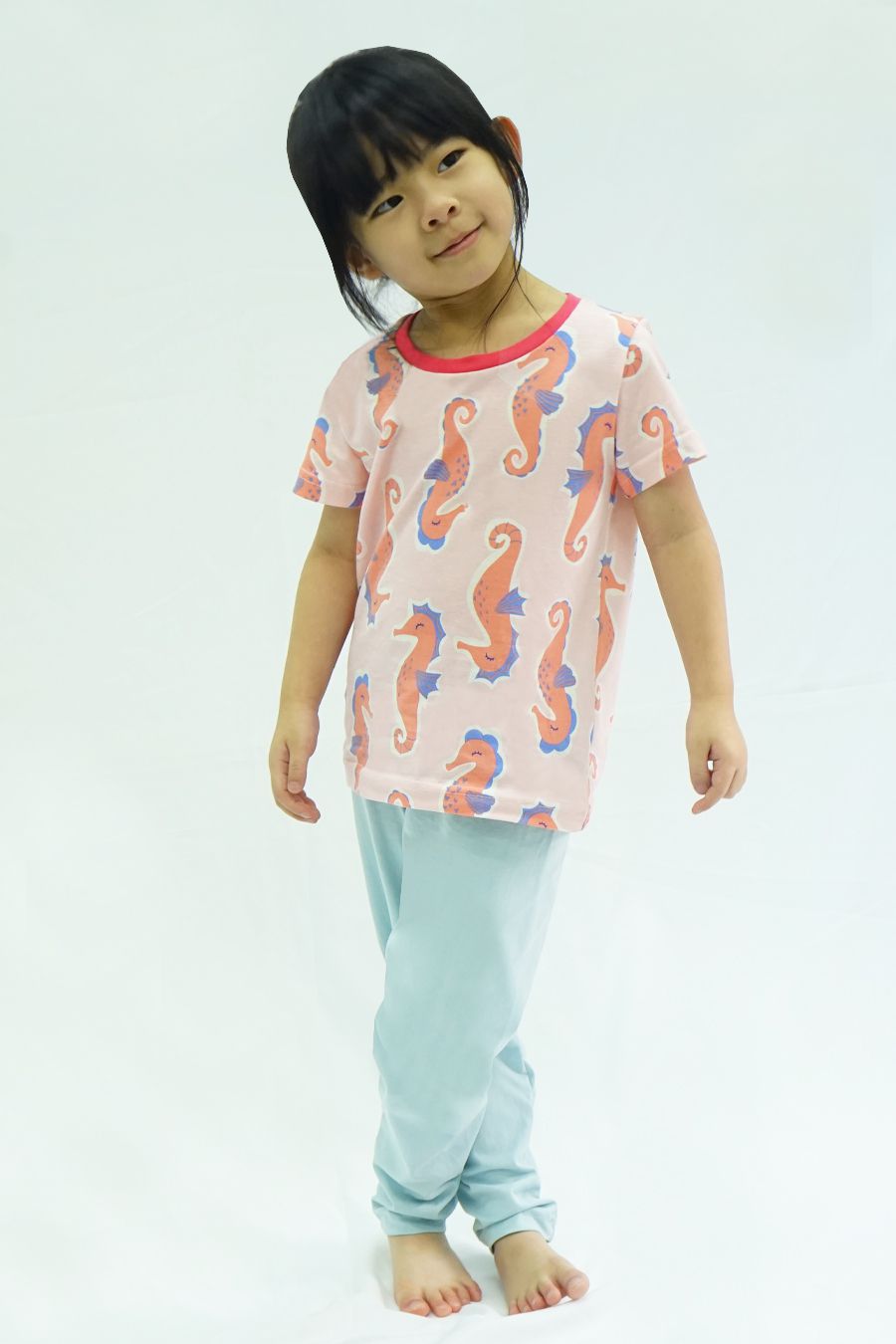 Fox Print Girl Pyjamas