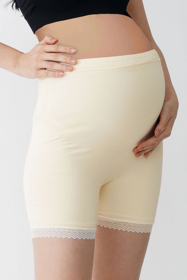 2 Pieces Maternity Belly Support Shorts