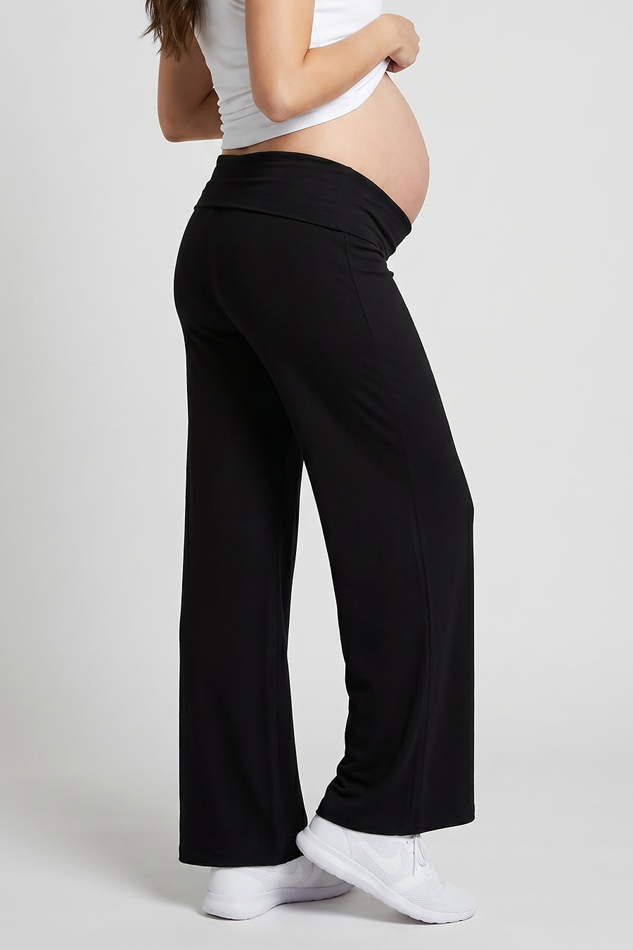 Maternity Roll Panel Palazzo